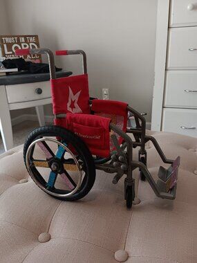 American girl wheelchair